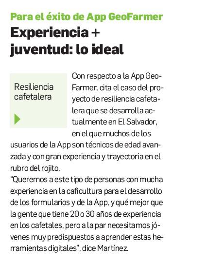 Agricultura digital inclusiva: una ruta a seguir en Centroamérica Agricultura digital inclusiva: una ruta a seguir en Centroamérica