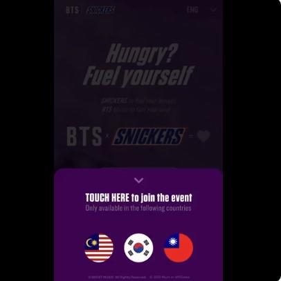 Snickers se disculpa por haber presentado a Taiwán como ‘país’ Snickers se disculpa por haber presentado a Taiwán como ‘país’