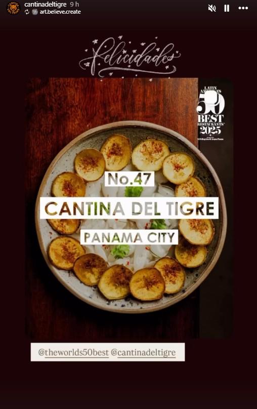 Estos son los restaurantes centroamericanos dentro de los Latin America's 50 Best Restaurants 2025