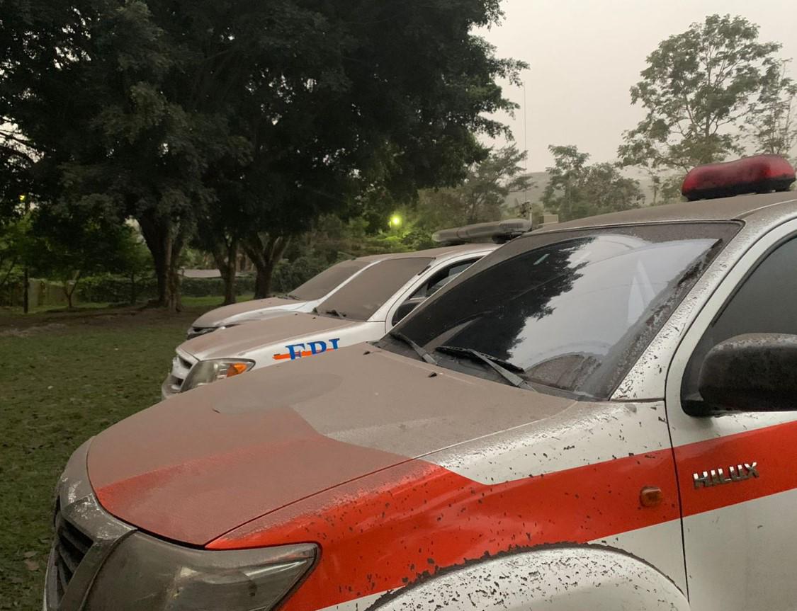 Imágenes: Volcán de Fuego (Guatemala) en actividad eruptiva