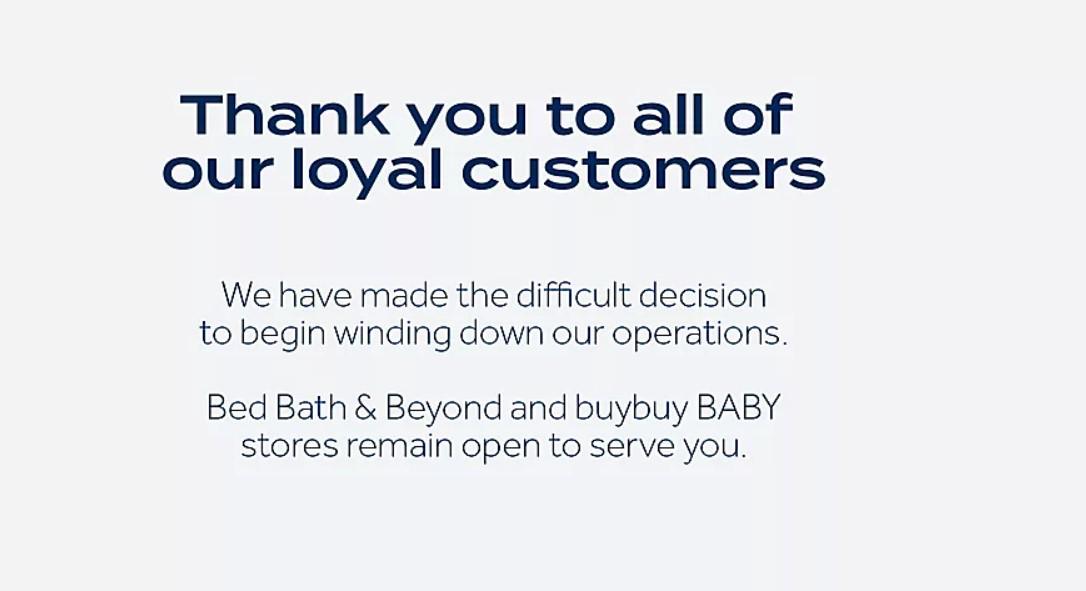 La icónica Bed Bath & Beyond cerrará en EEUU tras declararse en bancarrota La icónica Bed Bath & Beyond cerrará en EEUU tras declararse en bancarrota