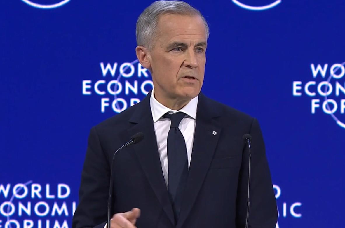 <i>En la voz de su presidente, Canadá se transformó en el estandarte de las naciones de desarrollo medio, que deben lidiar con las amenazas expansionistas de EE.UU. (Foto: WEF) </i>