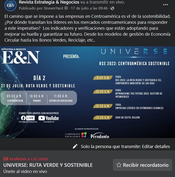 https://www.facebook.com/EstrategiayNegocios/videos/325298116476368 https://www.facebook.com/EstrategiayNegocios/videos/325298116476368