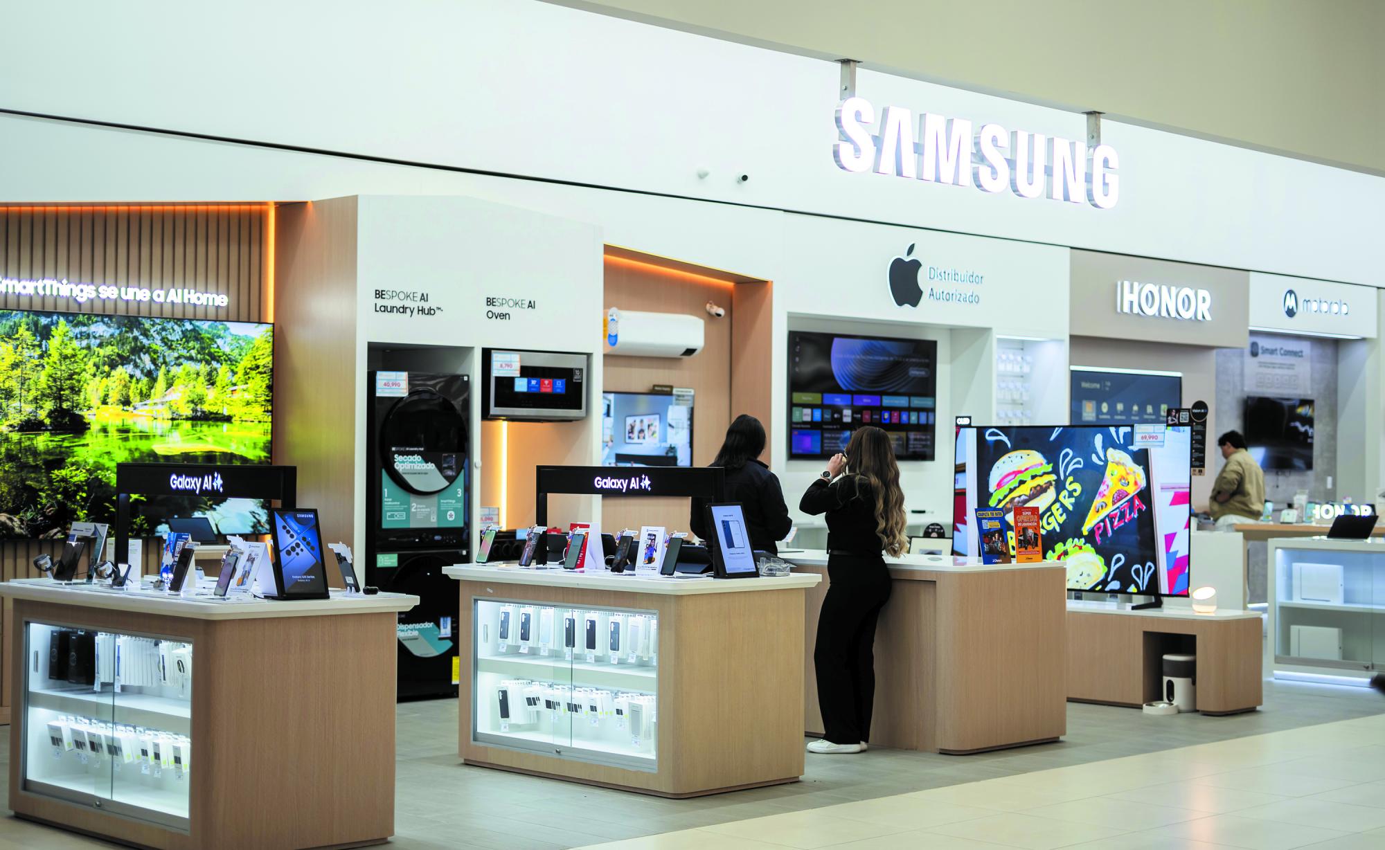 Las tiendas Diunsa cuentan con modernas áreas de tecnología, para la mejor experiencia del cliente.