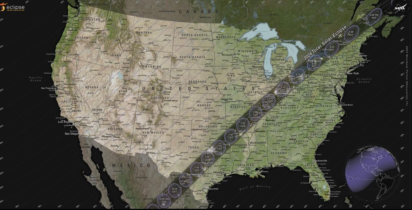¿Cómo ver el eclipse del próximo 8 de abril?