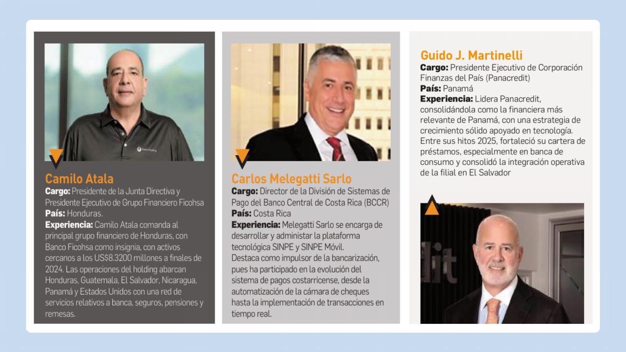 Quiénes son los 60 estrategas de las finanzas que dominan en Centroamérica