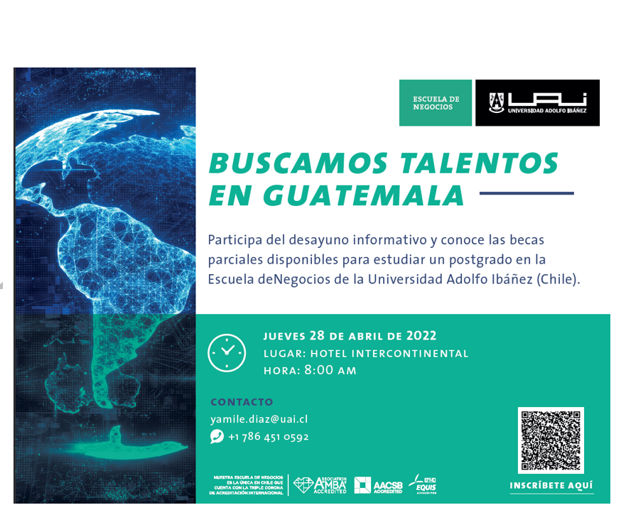 Escuela de Negocios UAI acerca oportunidades de crecimiento a profesionales de Guatemala Escuela de Negocios UAI acerca oportunidades de crecimiento a profesionales de Guatemala