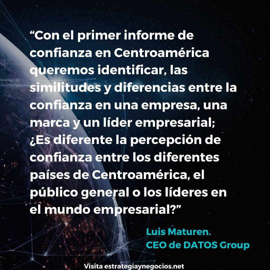 E&amp;N lanza con DATOS Group la Encuesta ‘Reputación Centroamérica 2023: El valor de la Confianza’