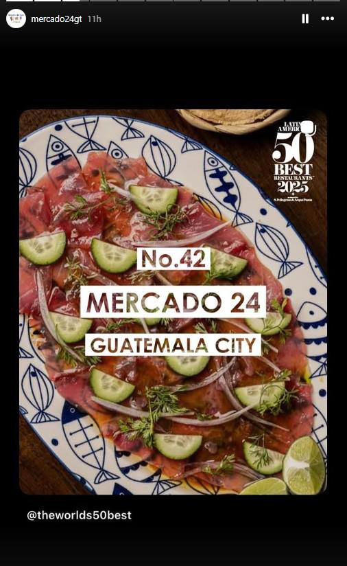 Estos son los restaurantes centroamericanos dentro de los Latin America's 50 Best Restaurants 2025
