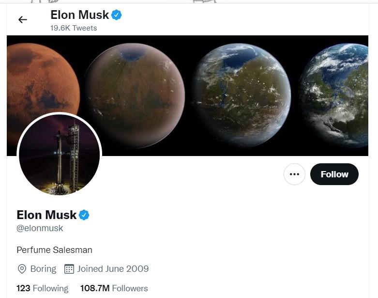 Elon Musk no deja de sorprender... ahora es un ‘Perfume Salesman’