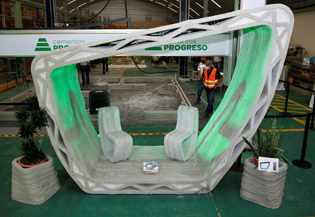 Cementos Progreso pone a prueba el potencial de la construcción con impresora 3D Cementos Progreso pone a prueba el potencial de la construcción con impresora 3D
