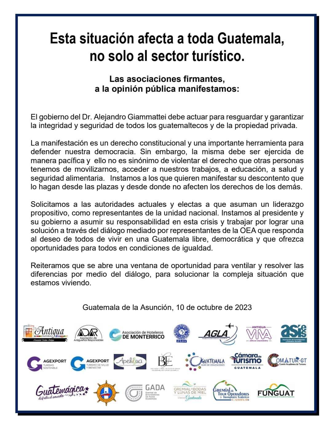 Sector turismo de Guatemala sufre cancelaciones y cambios de itinerarios de reservaciones Sector turismo de Guatemala sufre cancelaciones y cambios de itinerarios de reservaciones